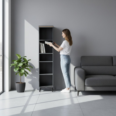 Regal Bookshelf Standing Shelf Cabinet Multipurpose Storage Cabinets New Shelves