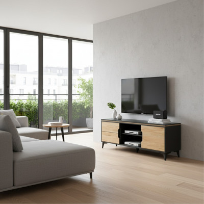 TV sideboard Gappa TV table TV cabinet modern living room collection walnut
