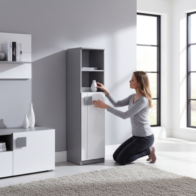 Regal living room standing shelf shelves storage furniture wall practical storage shelves