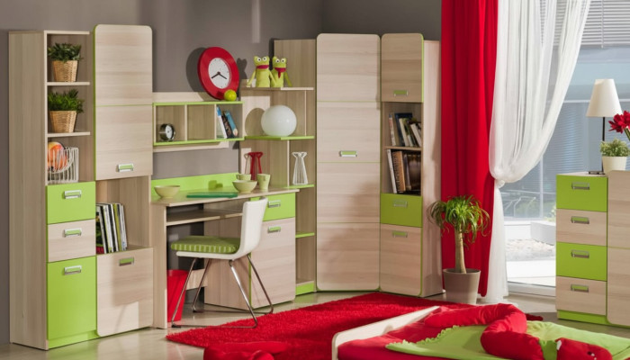 Wall-mounted shelf cabinet living room collection modern-style furniture