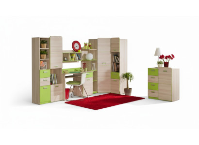 Wall-mounted shelf cabinet living room collection modern-style furniture
