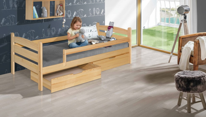 Children's bed youth bed wood designer beds furniture children's bedroom bed new