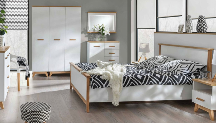 Bedroom wardrobe with 3-door wooden closet wardrobe cupboards