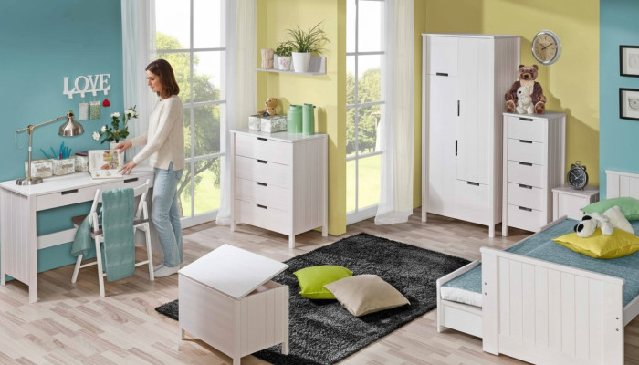 Real wood children's & youth bed furniture mattress beds children's furniture
