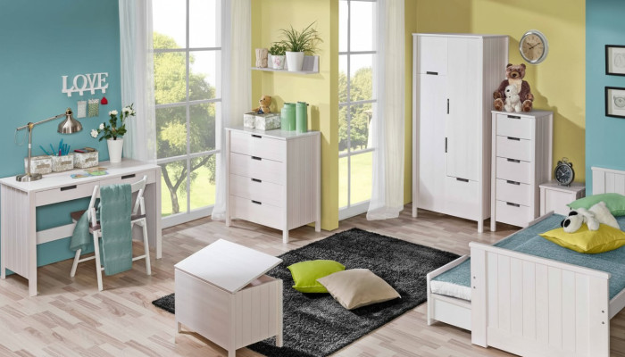 Real wood children's & youth bed furniture mattress beds children's furniture