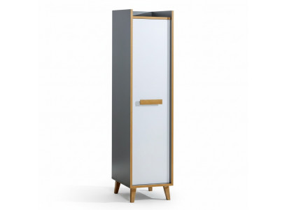 Tall cabinet 1-door multipurpose cabinet drawers living room shelf