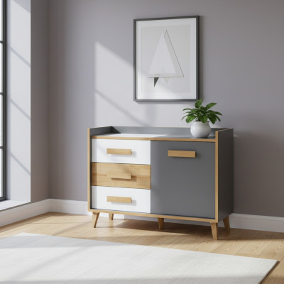 Dresser Cabinet Highboard Sideboard Youth Room Living Room Designer Dressers