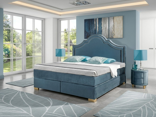 Box spring bed, hotel bed, luxury beds, upholstered, double bed, 140 160 180