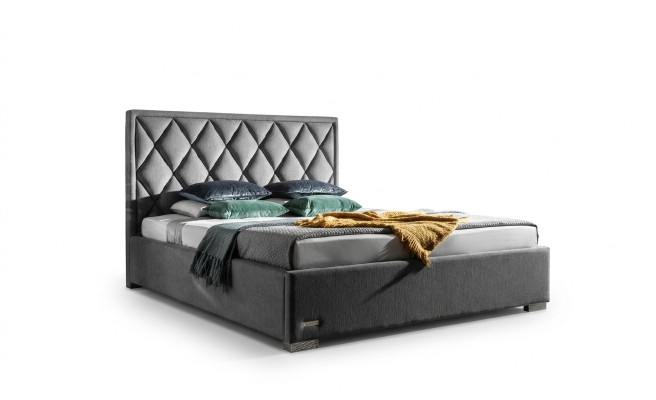 Designer bed bedroom beds textile leather hotel luxury upholstery seat fabric