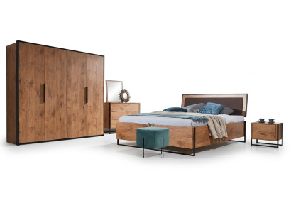 Complete bedroom set beds wardrobe bed dresser nightstand