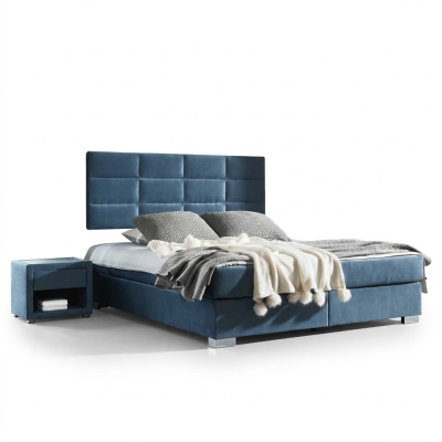 Bedroom bed bed frame hotel chesterfield luxury box spring beds bed