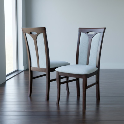 6x Chair Set Seat Cushion Suite Dining Room Chairs Leather Backrest