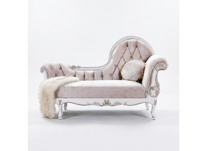 Chaise lounge Chesterfield recamier antique style Noble chaise longue sofa lounger new