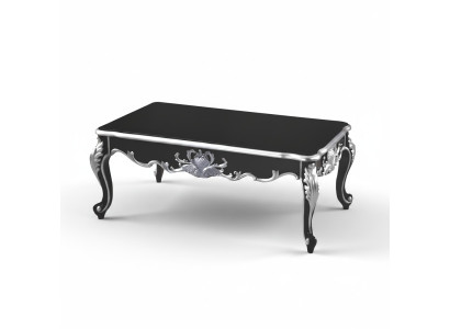 Baroque Rococo Extra Class Coffee Table Decor Wood Table Side Sofa Couch