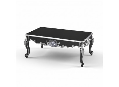 Baroque Rococo Extra Class Coffee Table Decor Wood Table Side Sofa Couch