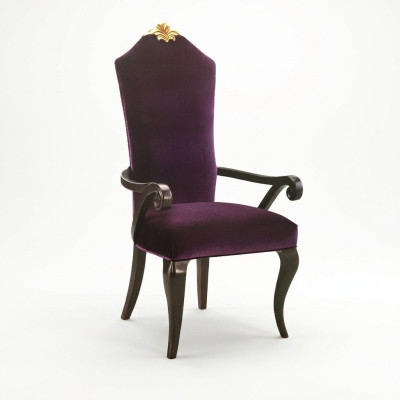 Chair, chairs, throne, armchair, set, dining room, designer, wood, antique style, baroque