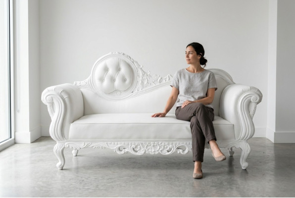 Lounger Throne Chaise Longue Royal Upholstered Chesterfield Velvet Antique Style Armchair