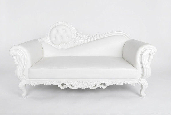 Lounger Throne Chaise Longue Royal Upholstered Chesterfield Velvet Antique Style Armchair