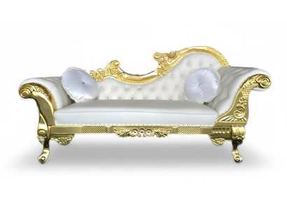 Noble Chesterfield recamier antique style chaise longue chaise longue sofa lounger new