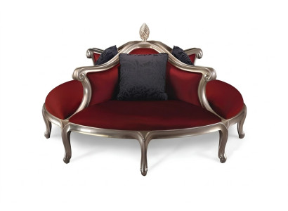 Round Sofa Upholstery Couch Upholstery Chesterfield Velvet 4-Seater Antique Style