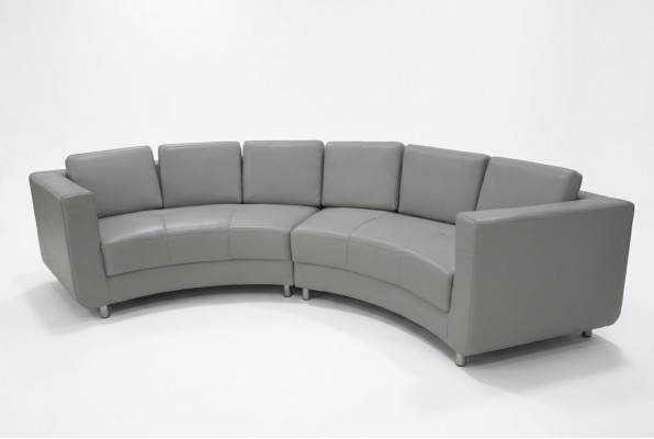 Round sofa furniture leather sofas couches upholstery seating round landscape corner new