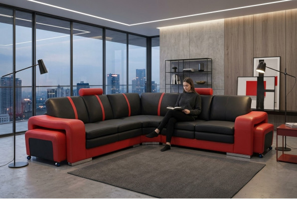 Design corner couch upholstery seating landscape set modern furniture sofas