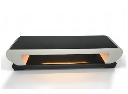 RTV TV Sideboard Leather Table Designer Glass Table TV Cabinet New Modern