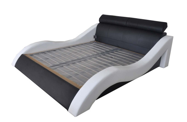 Double Luxury Design Leather Hotel Bed Upholstered Beds Modern Multifunction