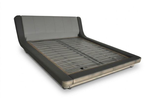 Double luxury design leather bed upholstered beds modern hotel multifunction