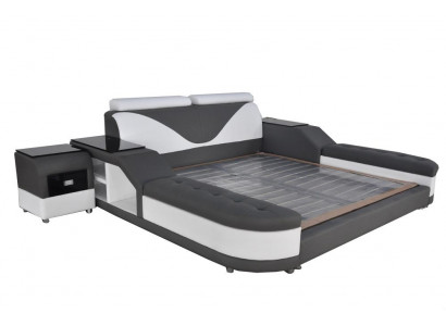 Leather Design Upholstered Beds Double Modern 140/160/180/200 Bed LB8817