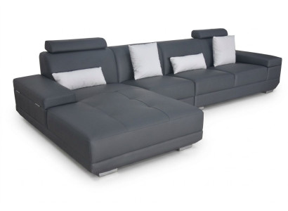 Leather couch cushion seat corner suite modern design sofas living landscape