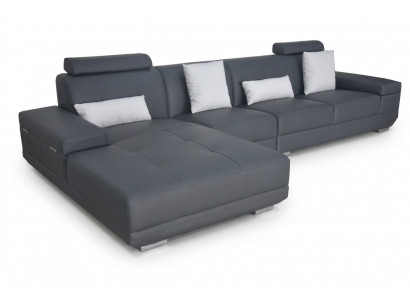 Leather couch cushion seat corner suite modern design sofas living landscape