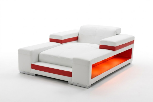 Modern leather comfort loungers reclining chair relaxation lounger chaise longue lounger