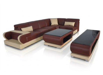 Sofa Couch Upholstered Seat Corner Modern Couches Living Area Suite 3-piece set