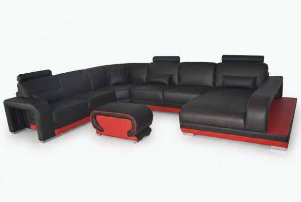 Living couch leather sofa landscape seat upholstery set corner sofas sets new