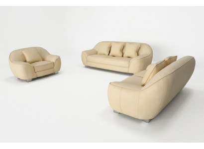 XXL Couch Corner Sofa Lounge Set Design Modern Sofa Suite 3+2+1 F3013