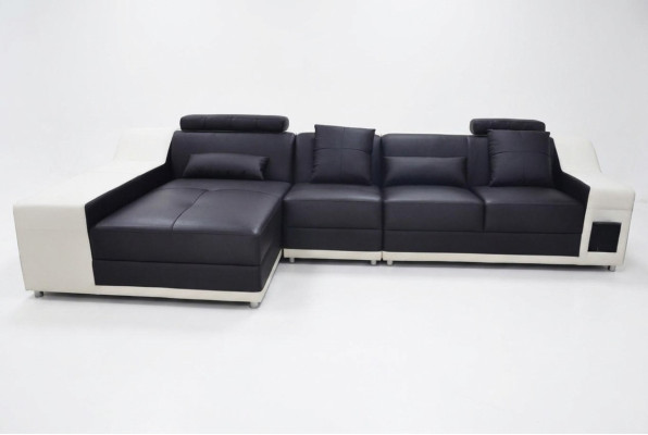 Corner Leather Modern XXL Couch Living Area Leather Sofa Sofa L-Shape B2017B