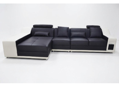 Corner Leather Modern XXL Couch Living Area Leather Sofa Sofa L-Shape B2017B