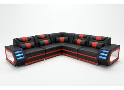 "Design leather upholstery corner leather upholstery corner landscape room living"