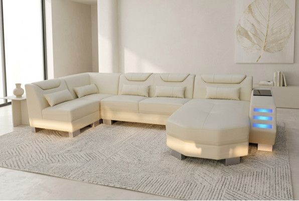 Designer couch corner leather upholstery corner sofa upholstery landscape room leather seat
