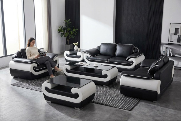 Sofa Couch Seat Cushion Complete Set Suite 3+2+1 Sofas Designer Couches