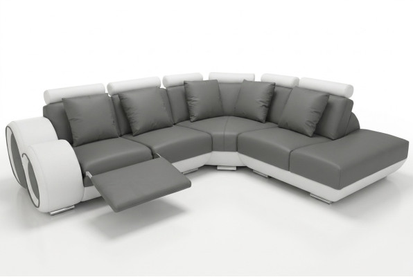 Couch corner sofa leather corner suite corner landscape upholstery design living