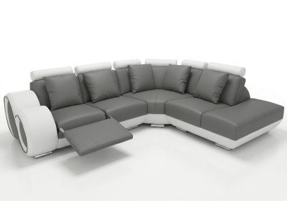 Couch corner sofa leather corner suite corner landscape upholstery design living