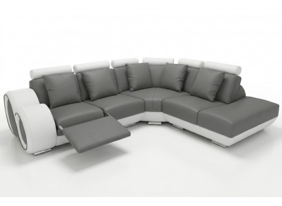 Couch corner sofa leather corner suite corner landscape upholstery design living