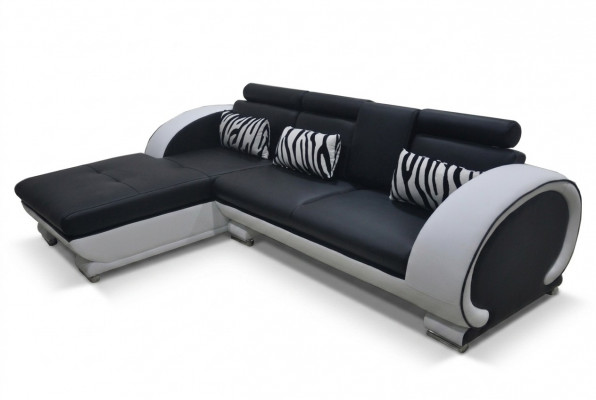 Corner sofa leather couch corner set living corner landscape L shape upholstery new design