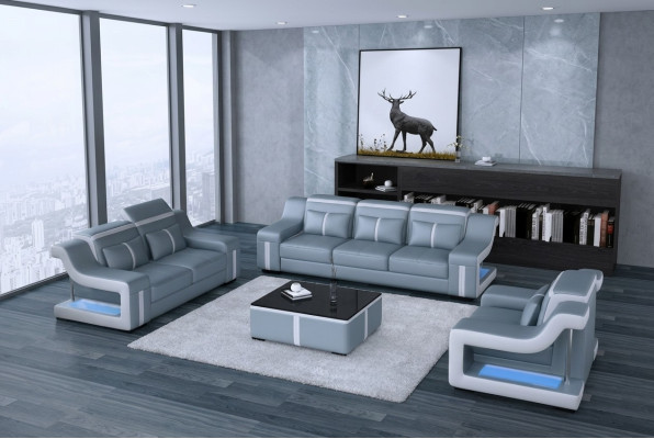 Leather living room suites couch set sofas couches sofa suite