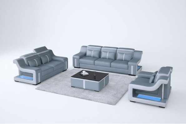 Leather living room suites couch set sofas couches sofa suite