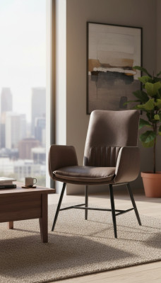 Designer chair, armchair, lounge club, TV chairs, relax, conference, office, new, metal