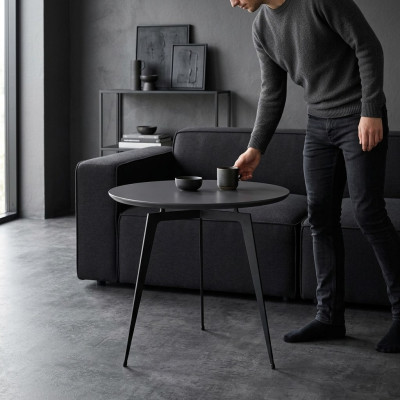 Side table round table coffee table sofa table living room round design
