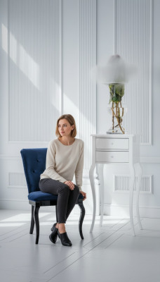 Chair, armchair, backrest, seat, upholstery, designer chairs, Chesterfield, textile, high gloss